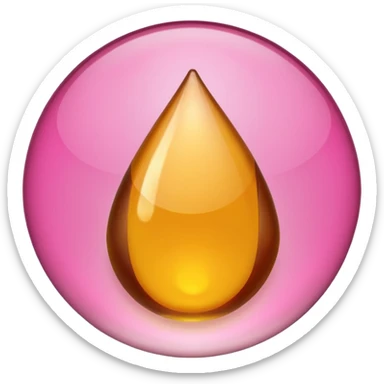 honey and a pink pill (iphone emoji styled) sticker