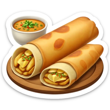 masala dosa sticker