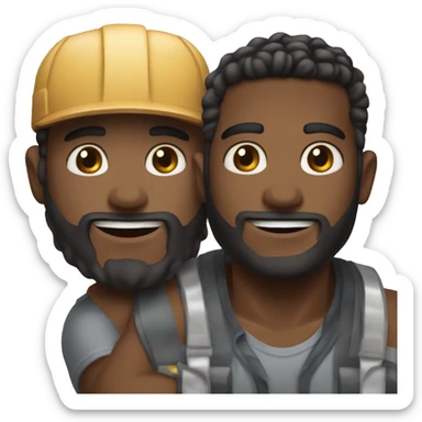 combine these two emojis 🧔🏻‍♂️🫡 sticker