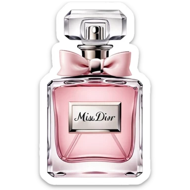 Miss Dior perfume  sticker