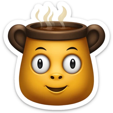 Pergamino viejo, cerrado con un sello de cera negro sticker