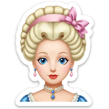 marie antoinette sticker