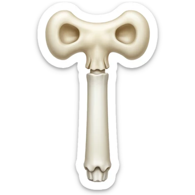 Femur sticker