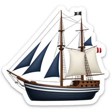 19th century Navy ship sticker