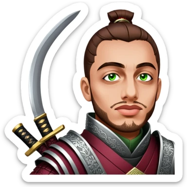 Resolute Samurai sticker