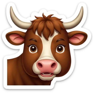 Ferdinand from the Ferdinand movie sticker