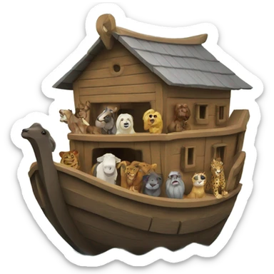 Noah’s ark sticker