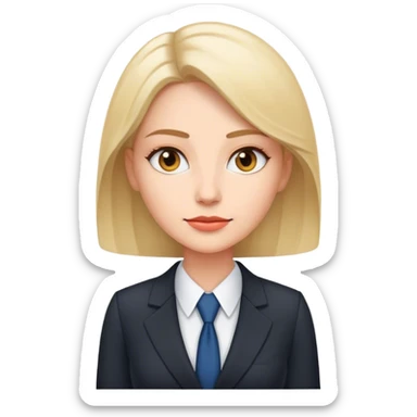 woman being a ceo of a big company sticker