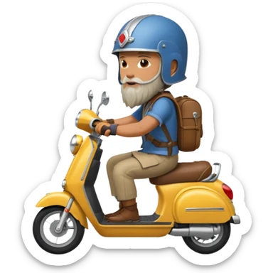 odin god drive scooter sticker