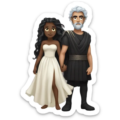 Hades and Persephone sticker