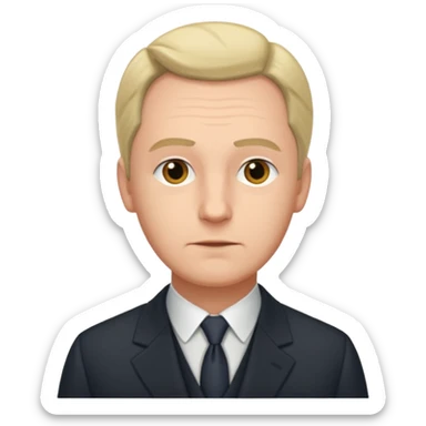 Johann Gottlieb Fichte three-quarter view sticker