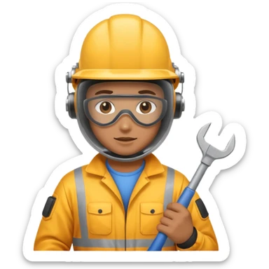 An high voltage technician  sticker