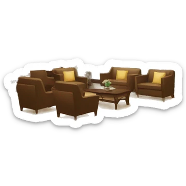 reception hotel sticker