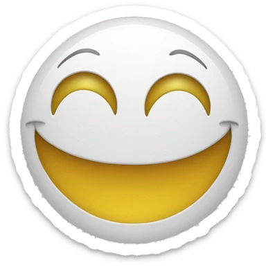 Smiley regard sur le côté  sticker