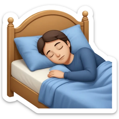 Get rid of insomnia and enjoy a natural and peaceful sleep. sticker