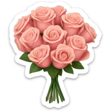 rose bouquet  sticker