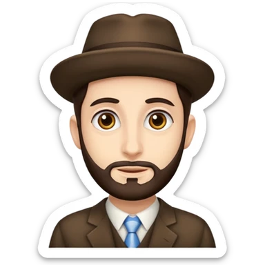 A Jewish person sticker