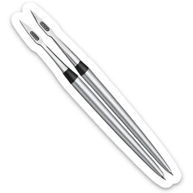 lash tweezers sticker