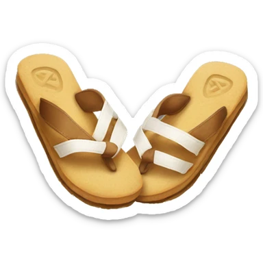Flip flops uggs sticker