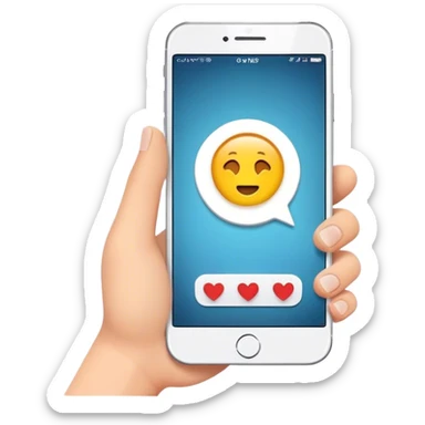 Push notification sticker