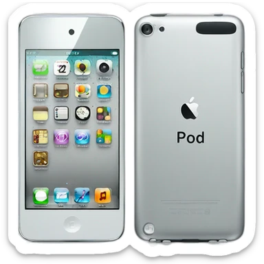 Apple ipod touch first generation sticker
