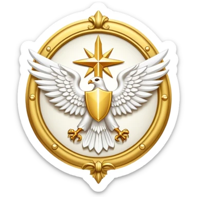 dominus' emblem holy  sticker