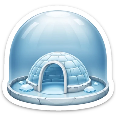 different type of igloo  sticker