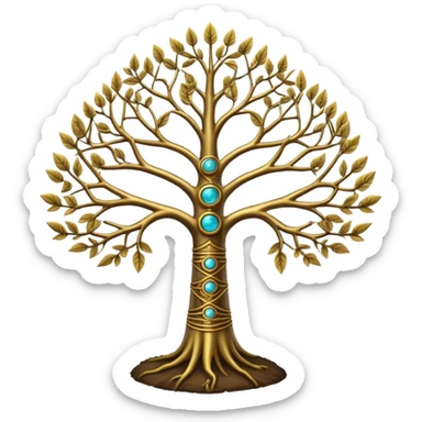 Annunaki tree from Garden of eden, that is actually a ancient tech antenna sticker