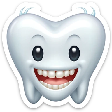 Ordinary tooth sticker