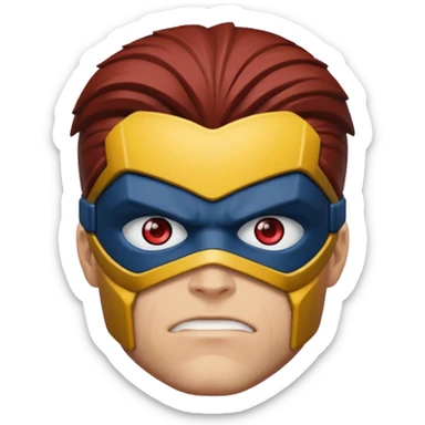 cyclops marvel x-men sticker