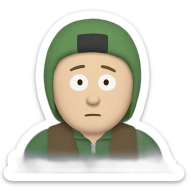 Cartman south park sticker