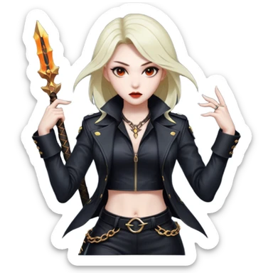 Kpop demon hunters Rumi sticker