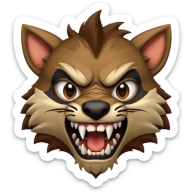 hyène gnoll sticker