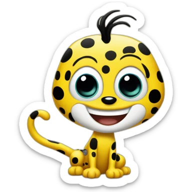 Marsupilami sticker