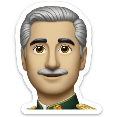 IRAN PAHLAVI sticker