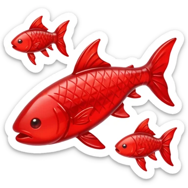 swedish fish sticker