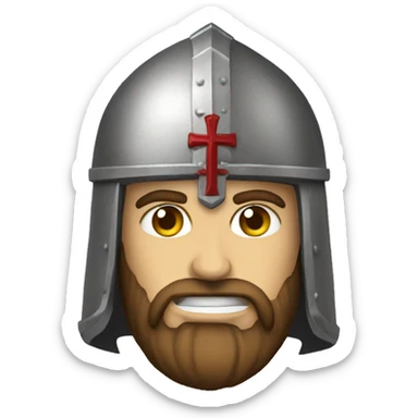 crusader sticker
