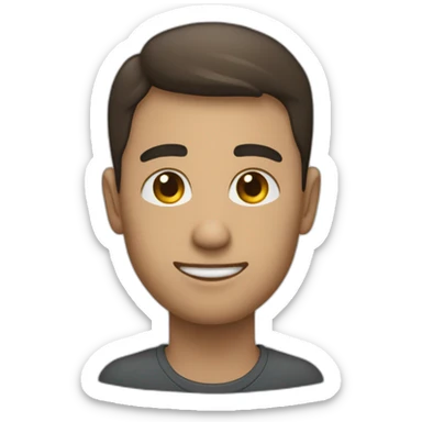 Personne levant la main droite a 90 degres sticker