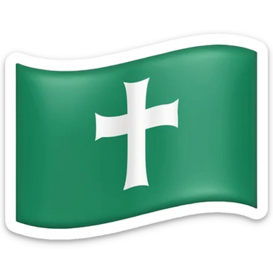 A savoy flag sticker