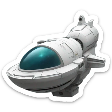 nave espacial sticker