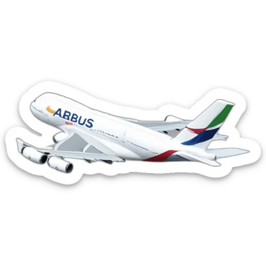 Airbus a380 sticker
