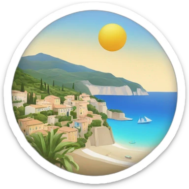 Côte d’Azur sticker