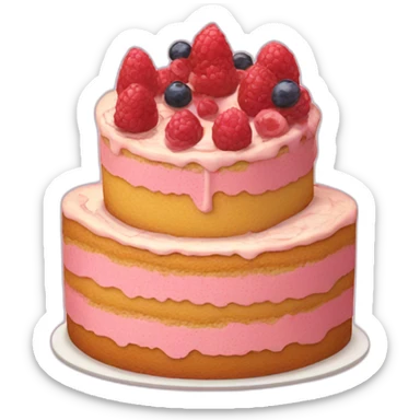 A giant layer cake sticker