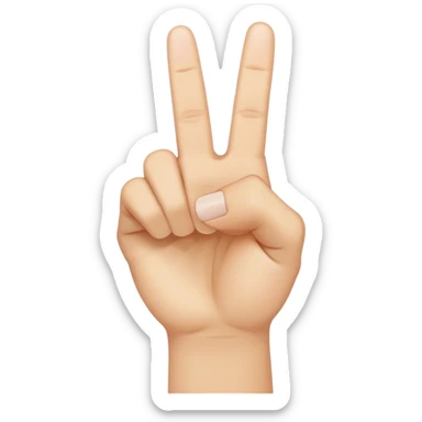 happy middle finge sticker