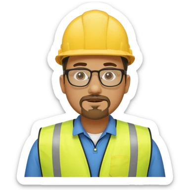 Walmart worker odp has a gotea wheres glasses yellow safety vest and hes 40 sticker