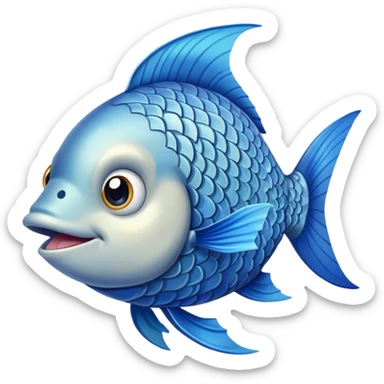 A Derpy looking fish sticker