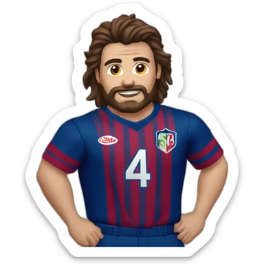 HOMBRE ARAÑA CON LA CAMISETA #4 DEL SD EIBAR  sticker