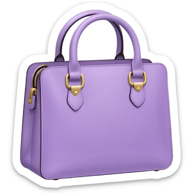 Light Purple handbag sticker