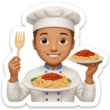 create me an image for a vertical in my super app, food vertical sticker