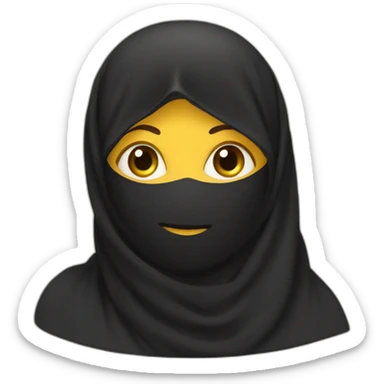 niqabi  sticker